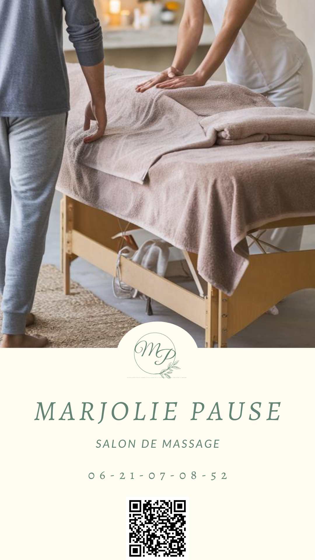 Massage sportif à Gardanne avec Marjolie Pause experte en récupération